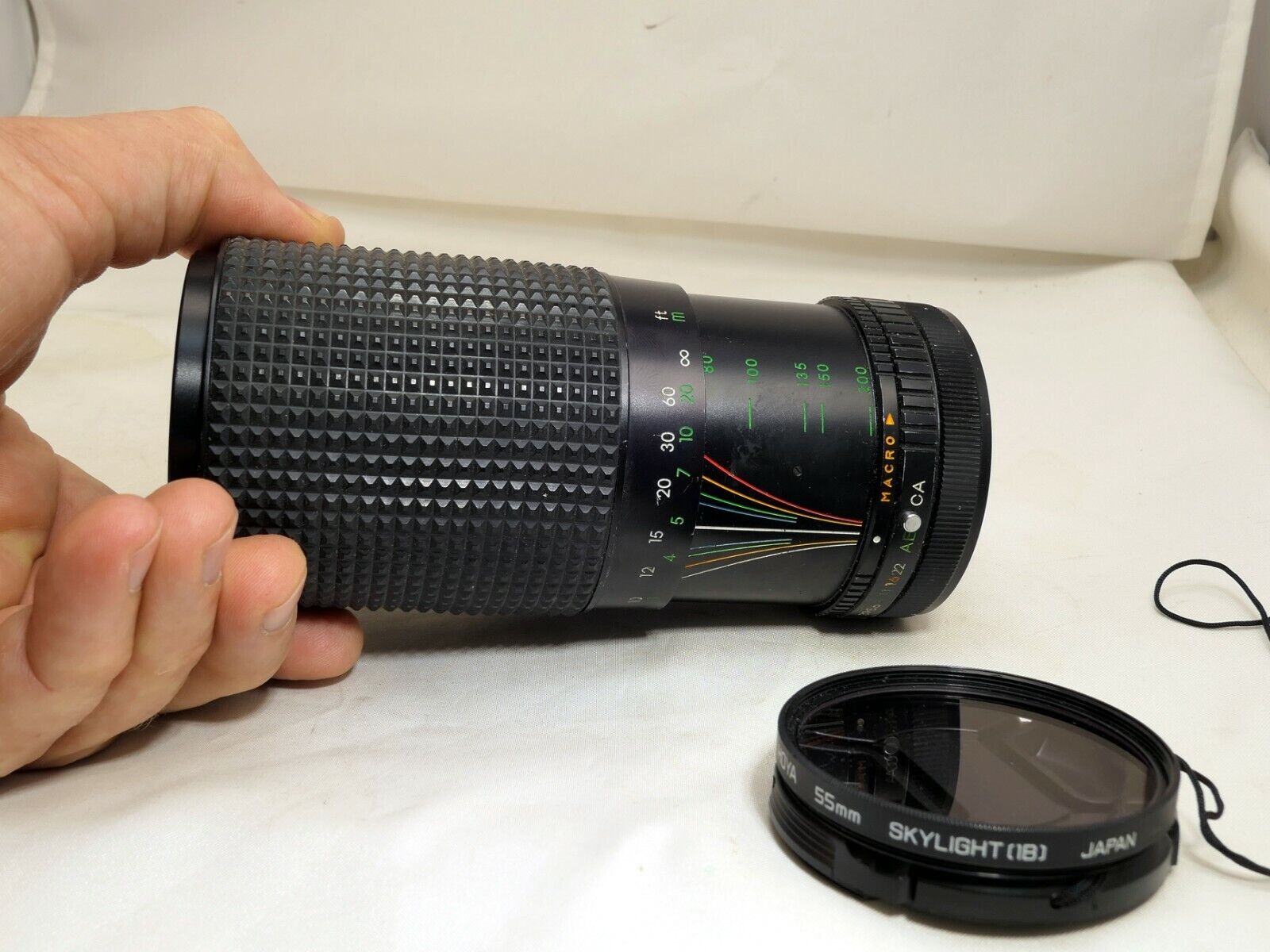 Star D 80-200mm f3.9 Manual Lens for Canon AE-1 with some fungus webbing inside