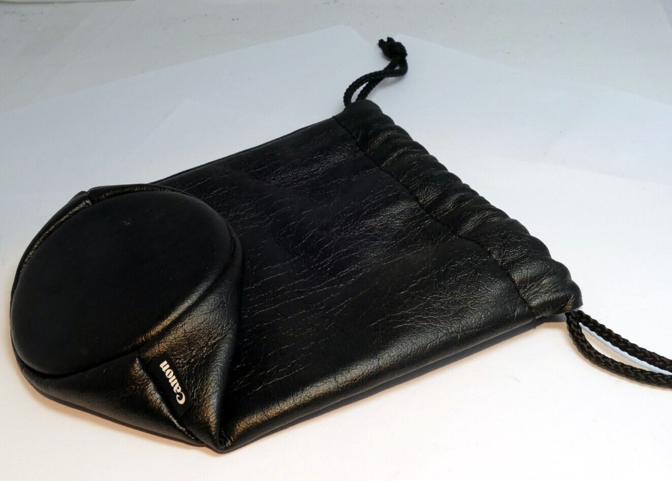Canon 5X3" Soft Lens Case Pouch Cover for 18-55mm 50mm 28mm Genuine OEM