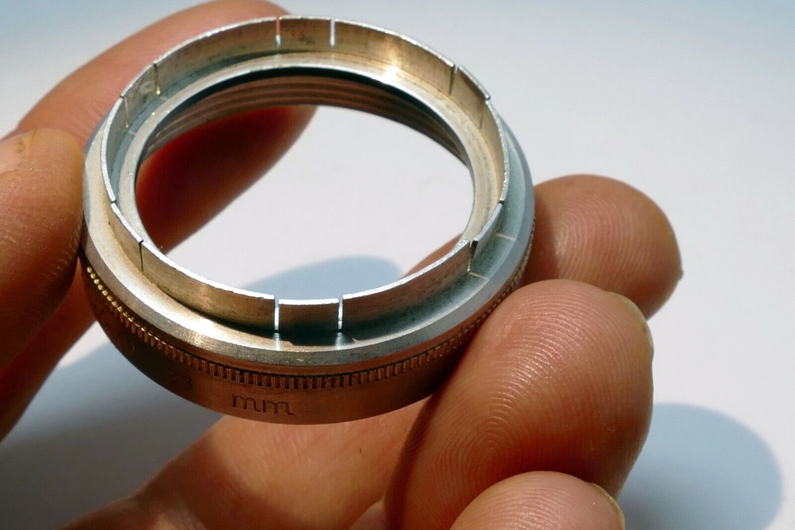 Milo 33mm Filter adapter holder Filter for drop in filters