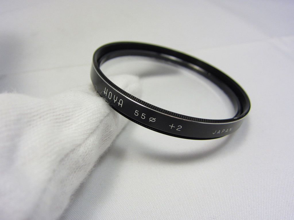HOYA 55mm +2  Lens Filter Macro Close-up  Made in Japan 6405024