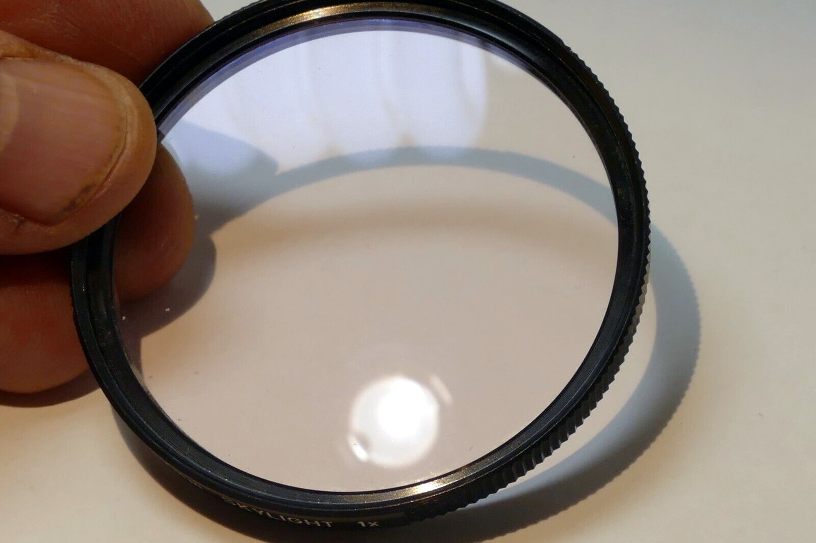Canon 52mm Filter Skylight Sky 1x for 50mm f1.8 nFD - EOM with ribbed rim