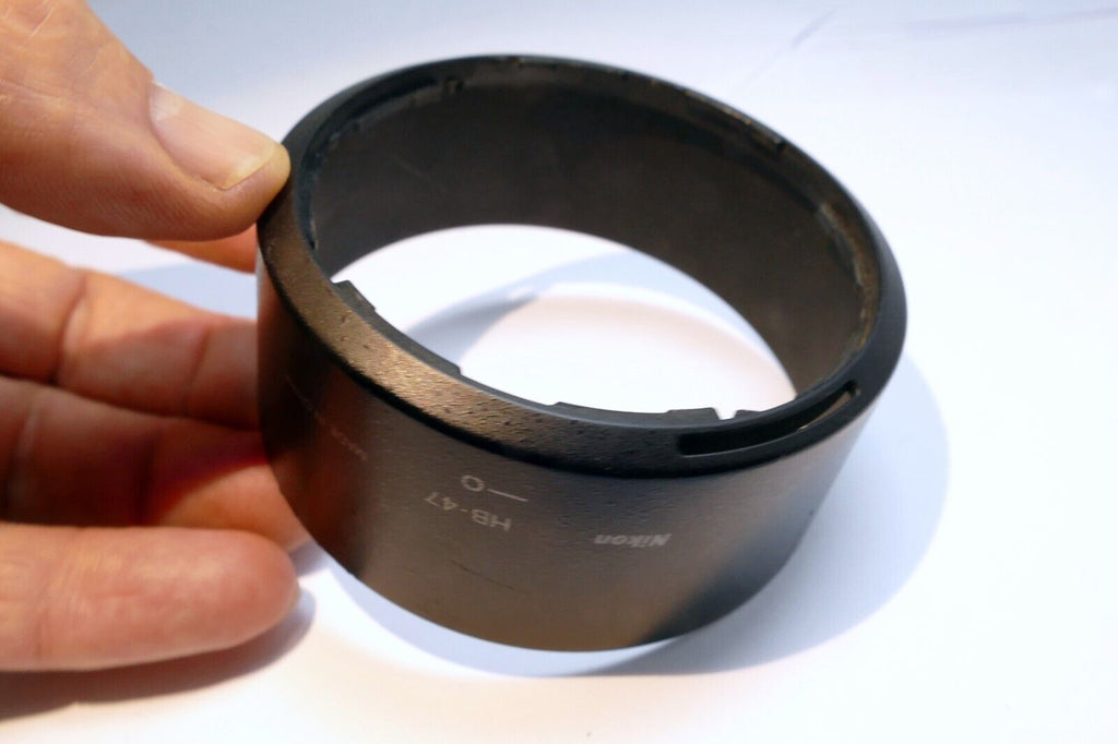 Nikon HB-47 Lens Hood For AF-S Nikkor 50mm f/1.4 AF-S 50mm f/1.8 OEM Genuine