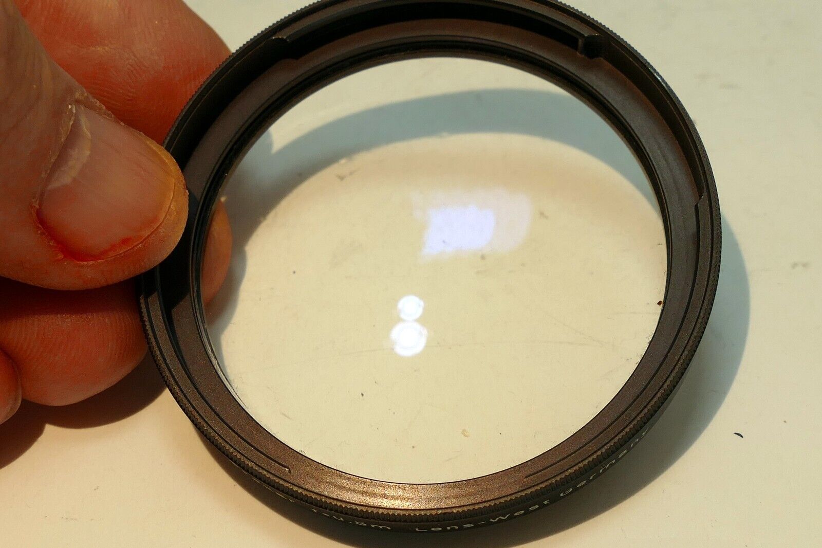 Carl Zeiss B57 Hasselblad  Filter B 50 Bayonet Proxar  f=0.5m  close-up