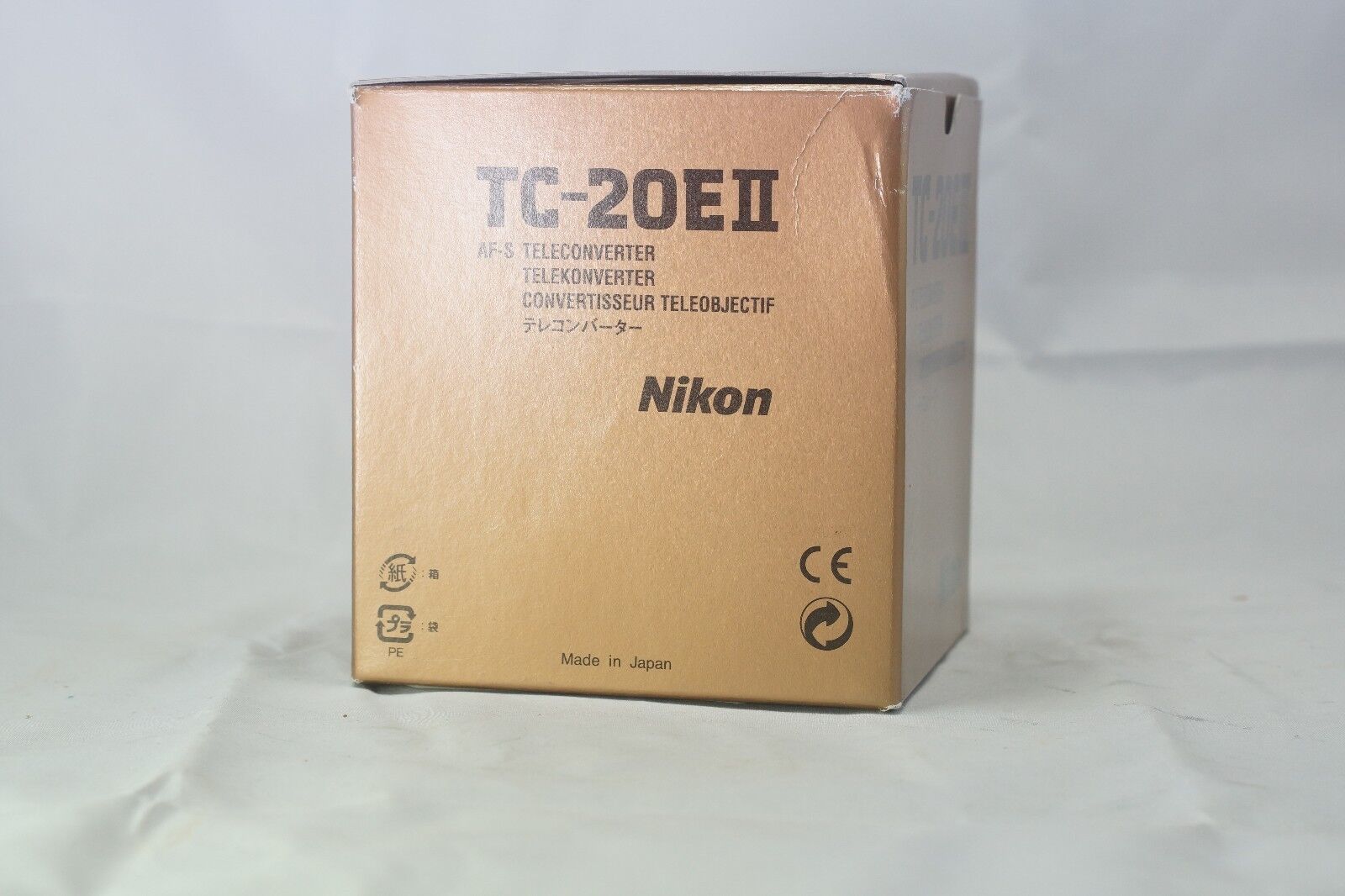 Empty Box for Nikon TC-20E II  F (Ai)  lens manual focus Teleconverter