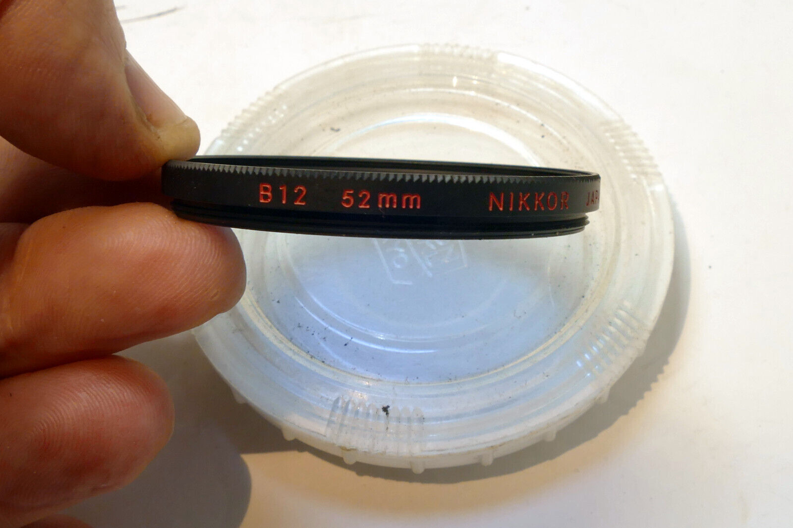 Nikon B12 52mm Filter Japan Nikkor cooling blue - Genuine  OEM