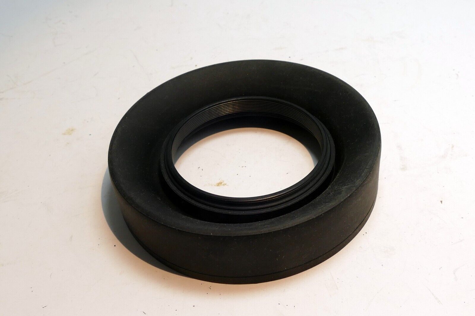 58mm double Threaded Rubber  Lens Hood Shade wide angle and telephoto 3-way