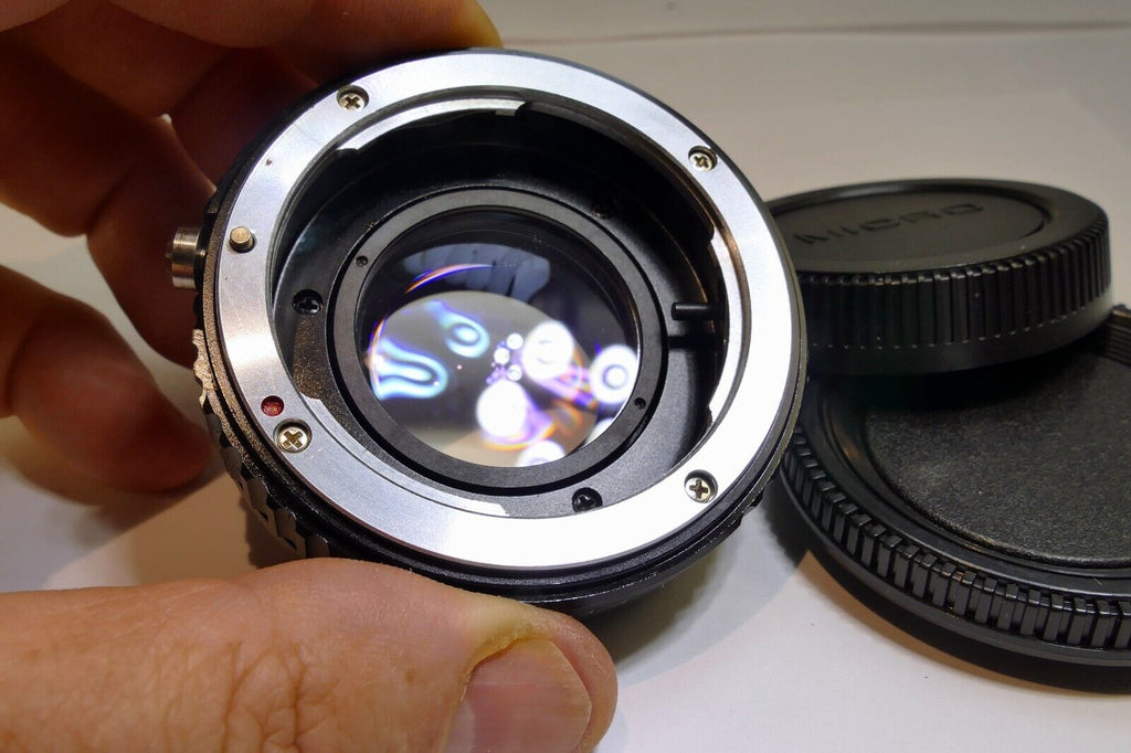 Focal Reducer Lens Booster Adapter Nikon G to M4/3 cameras Panasonic GH5 GH4