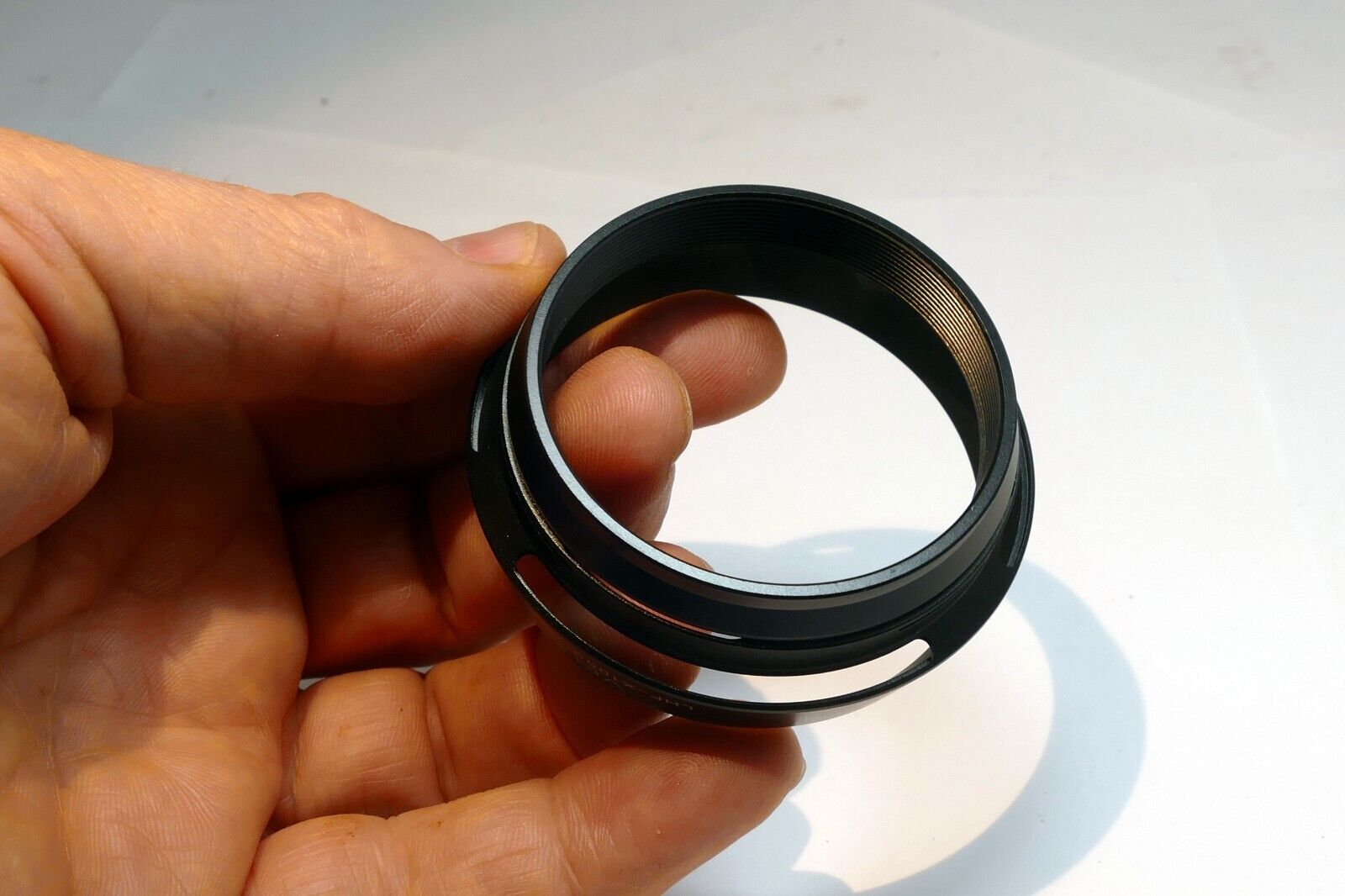 49mm Adapter ring for JJC LH-X100 Hood Shade for Fujinon X100 camera lens BLACK