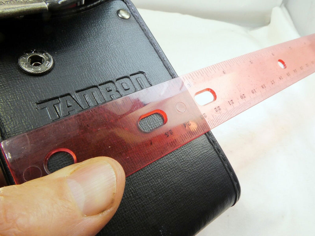 Tamron L-13 Lens Hard Protective Storage Case 3X3X6" for 90mm macro