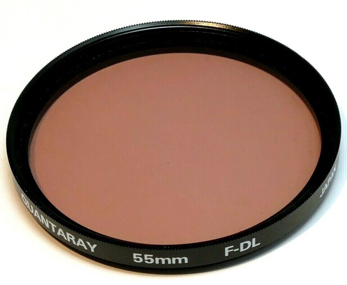 Quantaray  55mm Filter M.G.  FL-D fluorescent to  daylight conversion