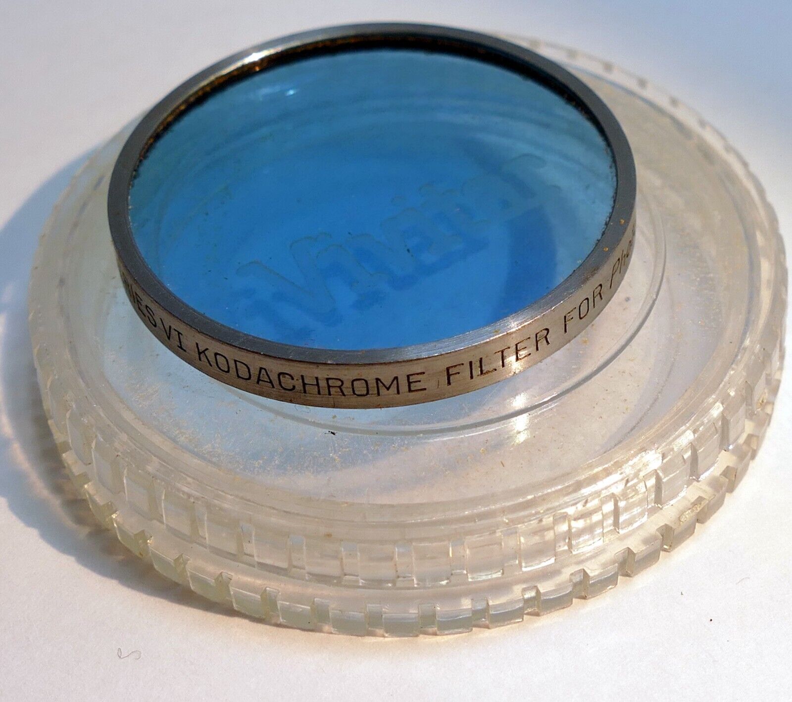 Kodak Lens Filter Series VI ( 6 ) drop in type Blue Photoflood 80B