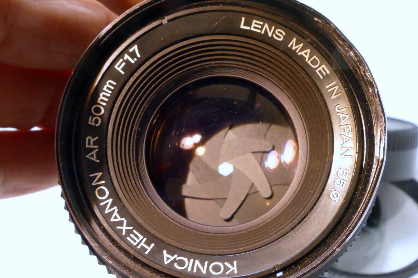 Konica Hexanon AR 50mm f1.7 Manual Focus Prime Lens  -