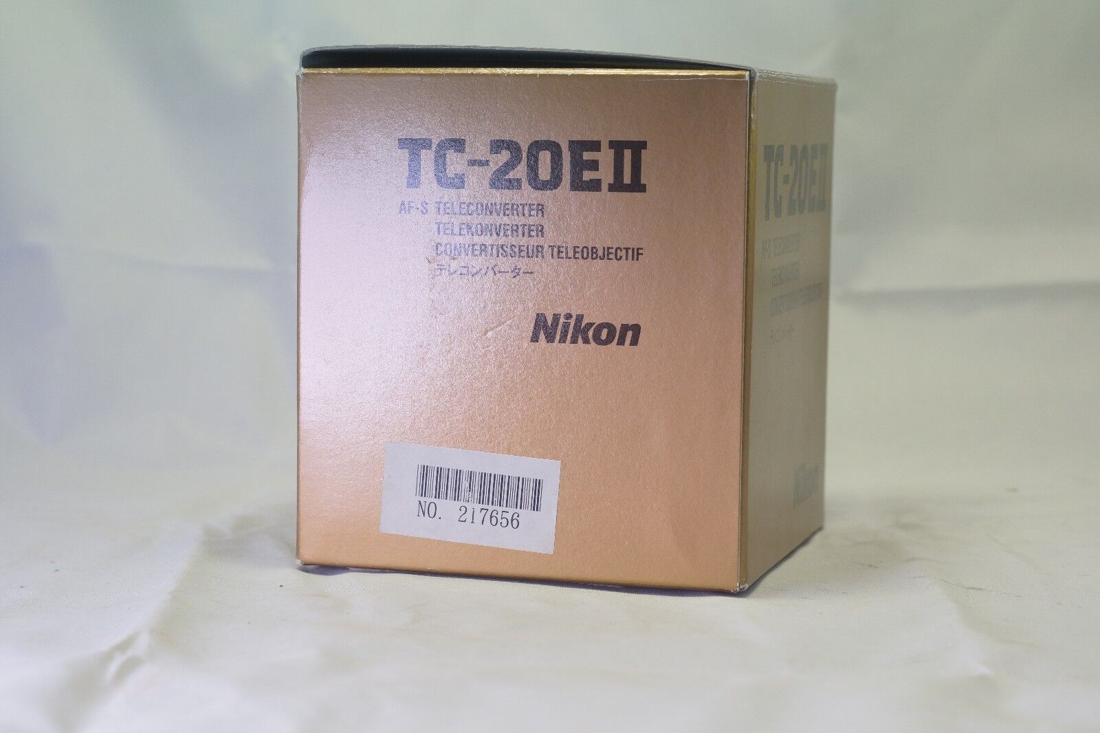 Empty Box for Nikon TC-20E II  F (Ai)  lens manual focus Teleconverter