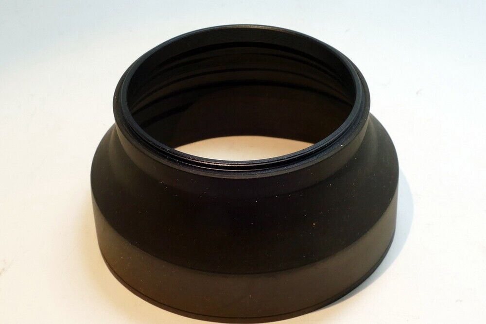 77mm Rubber Lens Hood Shade double threaded telephoto 400mm