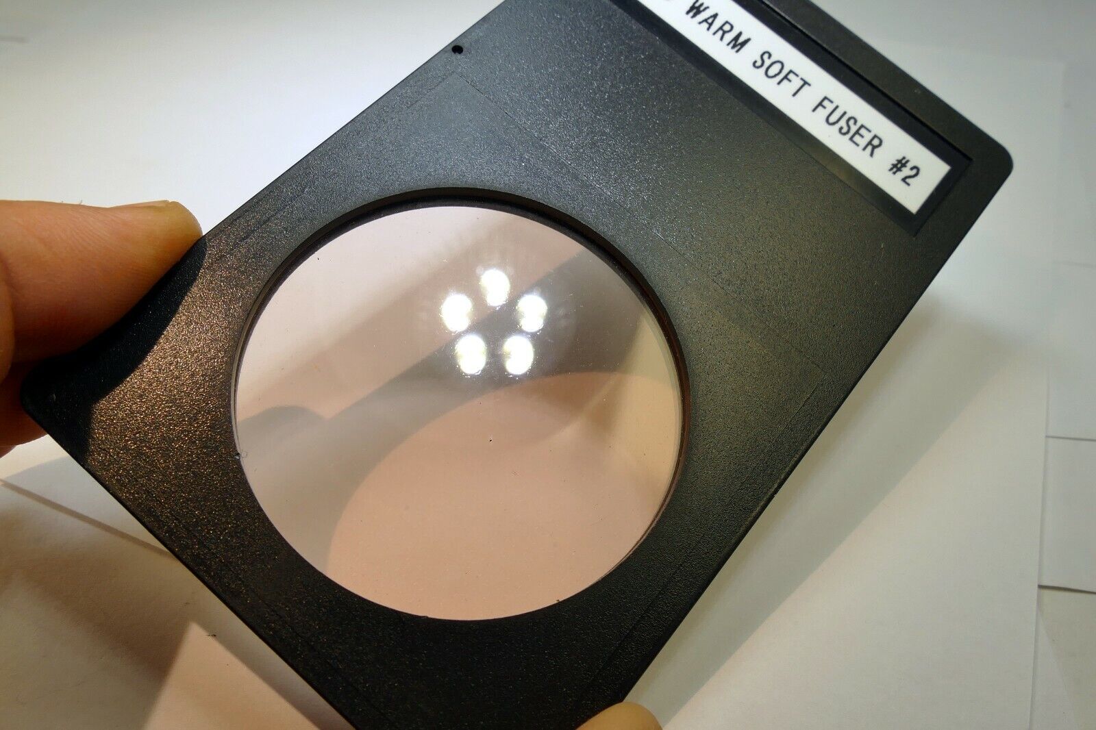T/S Warm Soft Fuser #2 Filter 3 inch Lindahl Diffusion Warm Focus