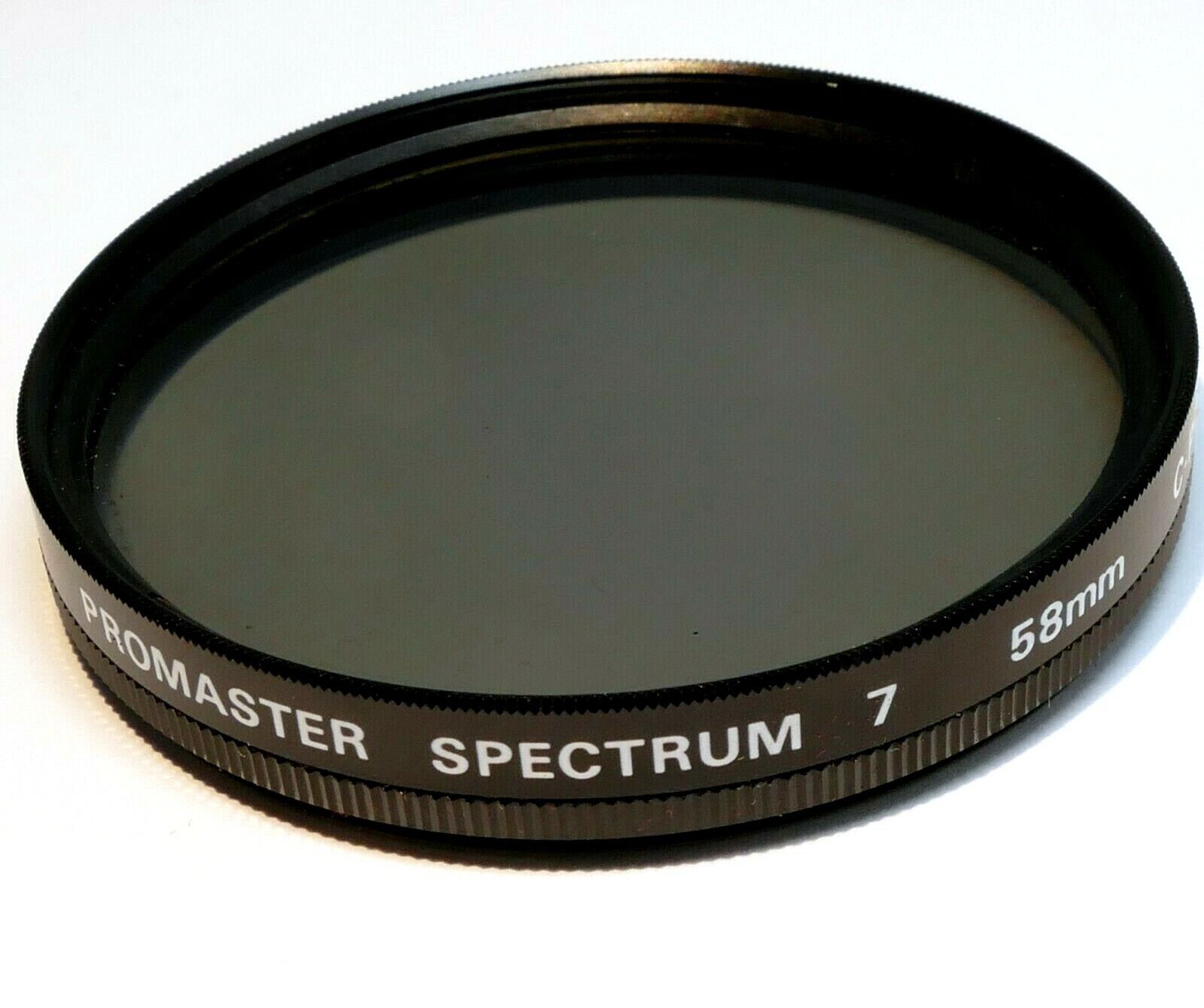 Promaster Spectrum 7 Circular C-PL Polarizer Polarizing  58mm filter