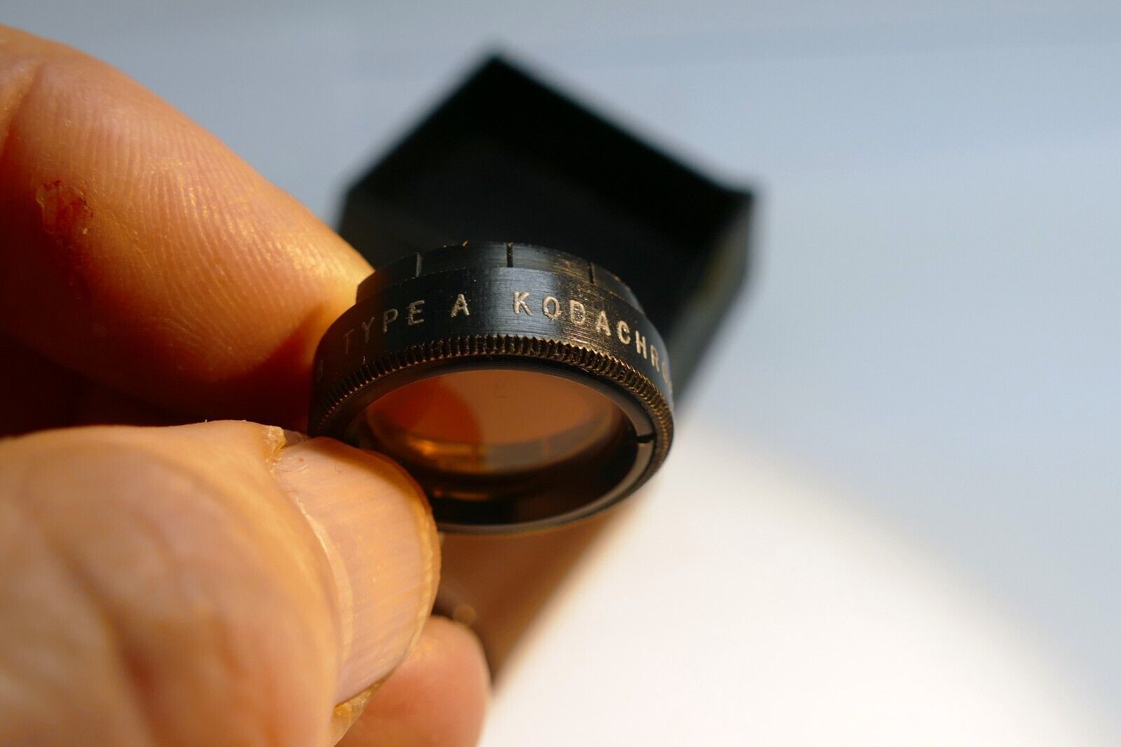 Kodak U8 Lens Filter A 85 Daylight warming  21mm Slip on type series 4