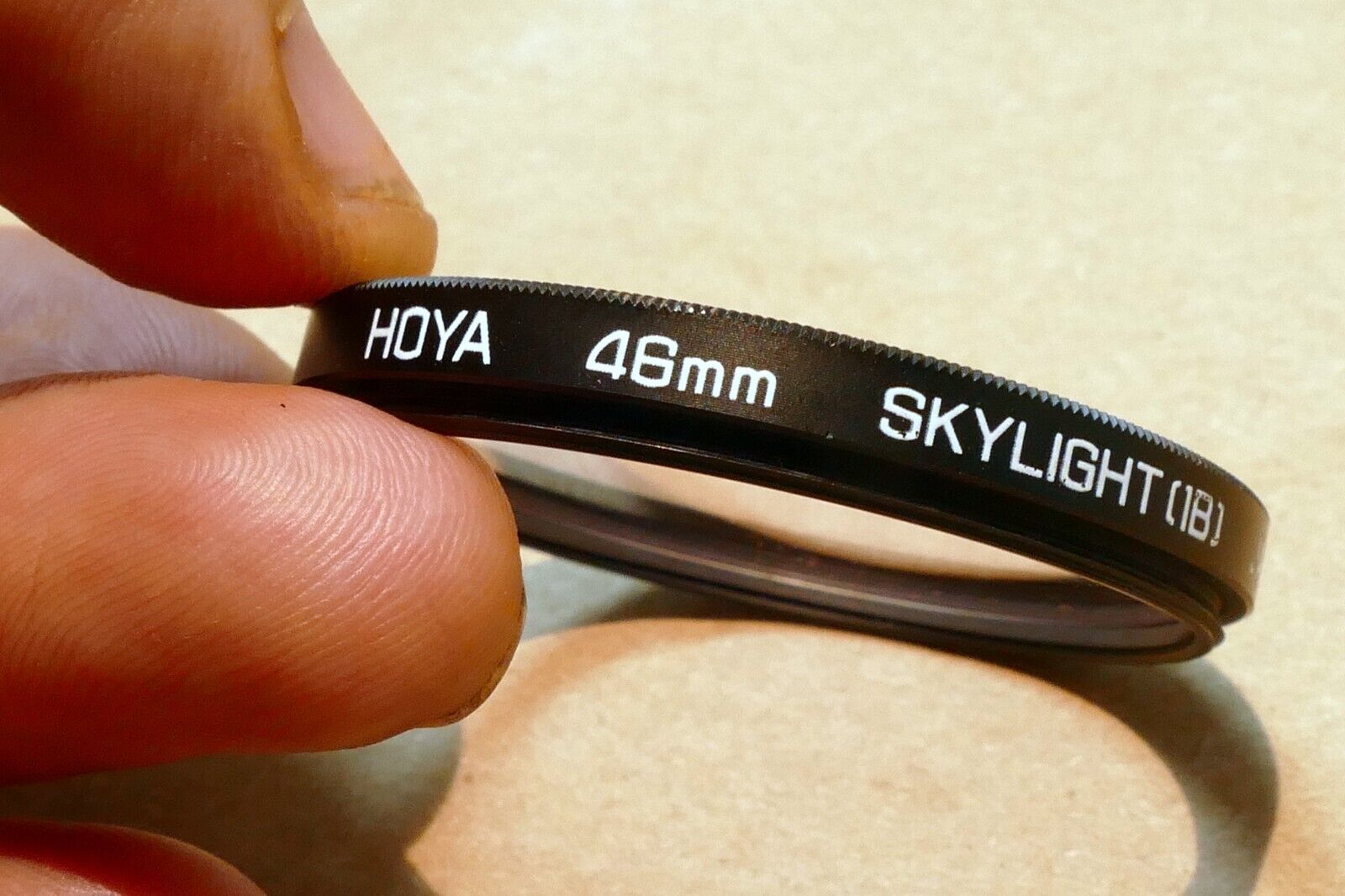 Hoya 46mm Filter Skylight 1B for M 28mm f2 23mm f1.2 Lensbaby - mint