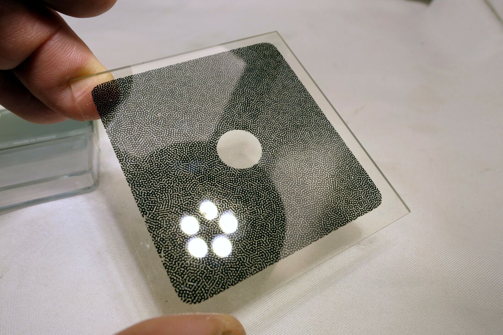 Cokin A 063 Center Spot Grey 2 A series lens filter square portraiture diffuser