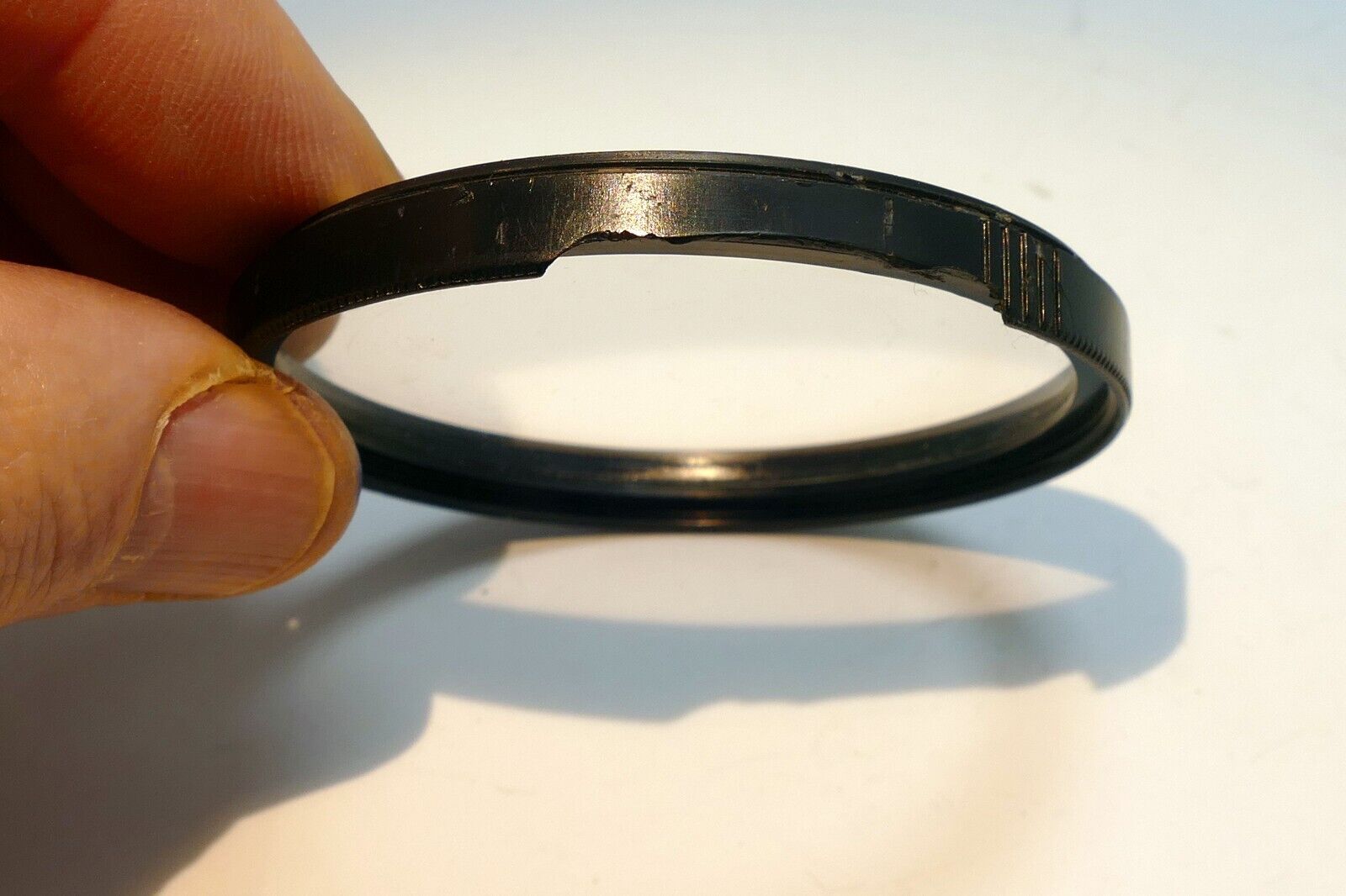 Rolev M.G. 55mm Filter UV ( with damaged rim)