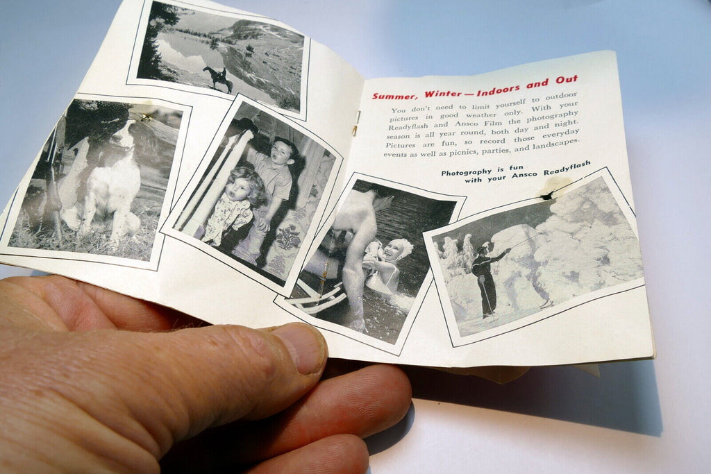 Ansco Ready Flash 620 camera Manual Instruction Guide EN