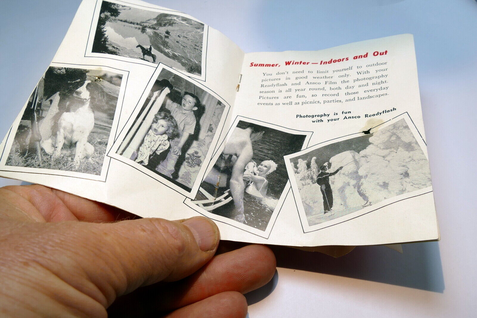 Ansco Ready Flash 620 camera Manual Instruction Guide EN