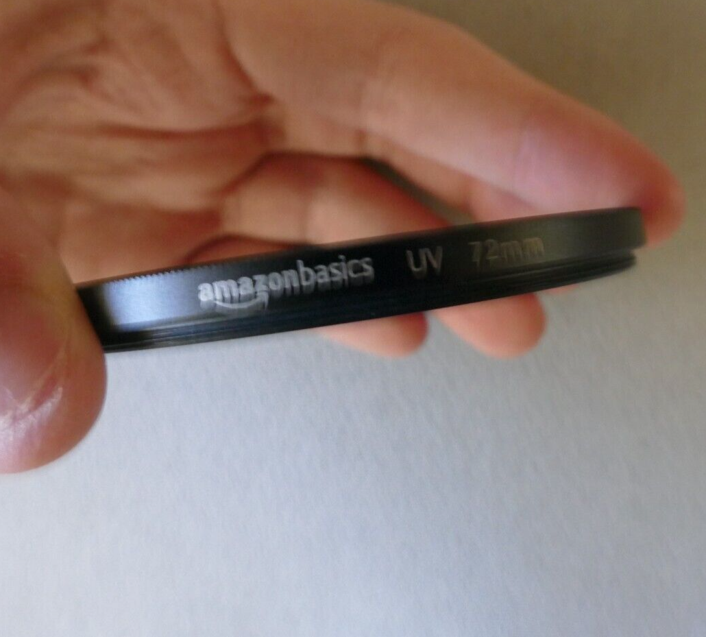Amazon Basics 72mm UV Filter United States