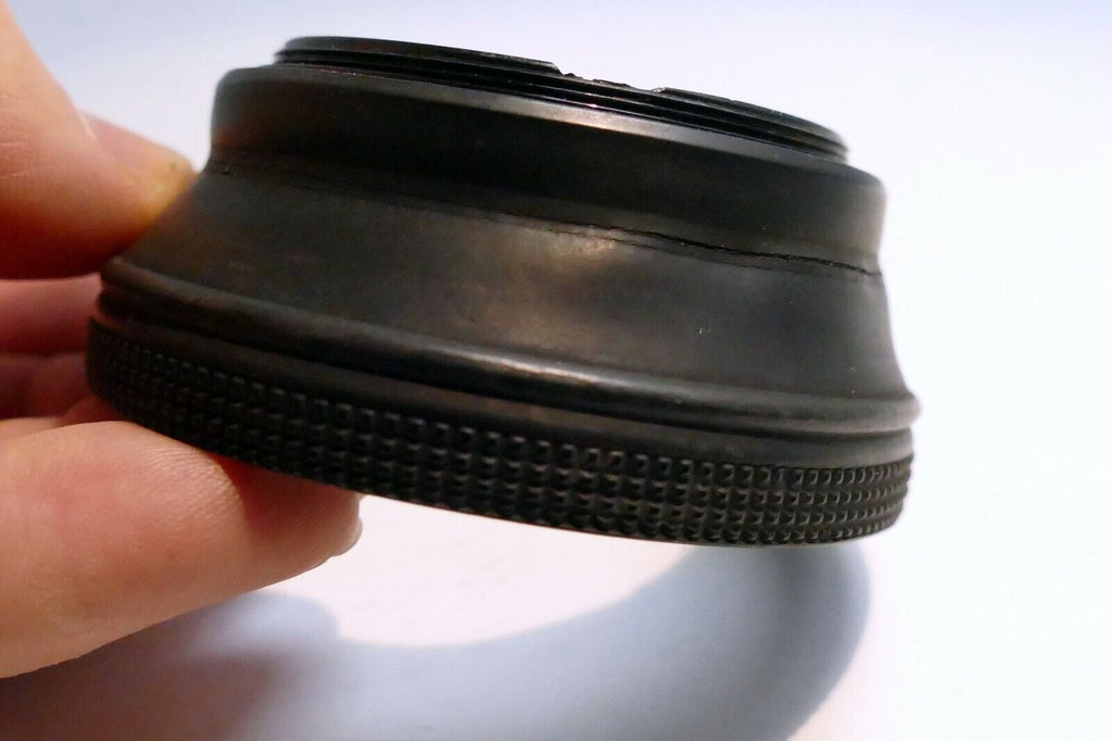 52mm rubber lens hood shade for normal to medium telephoto