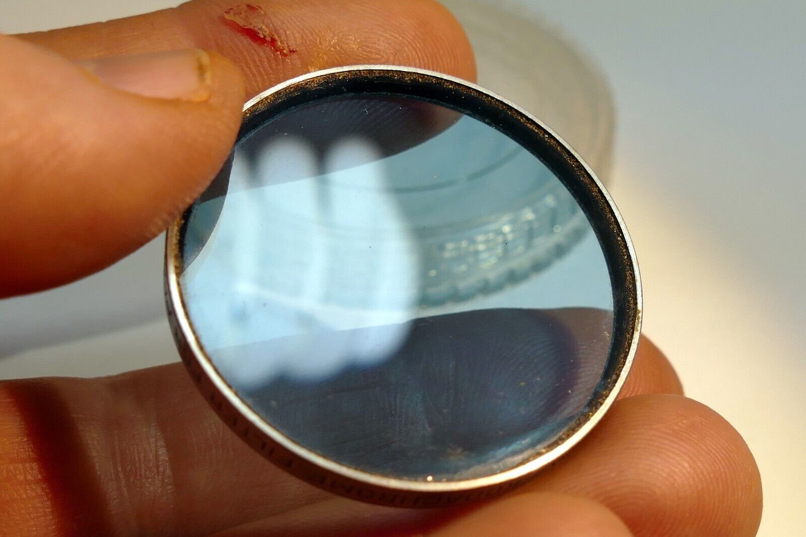 Kodak Lens Filter Series VI ( 6 ) drop in type Blue Photoflood 80B