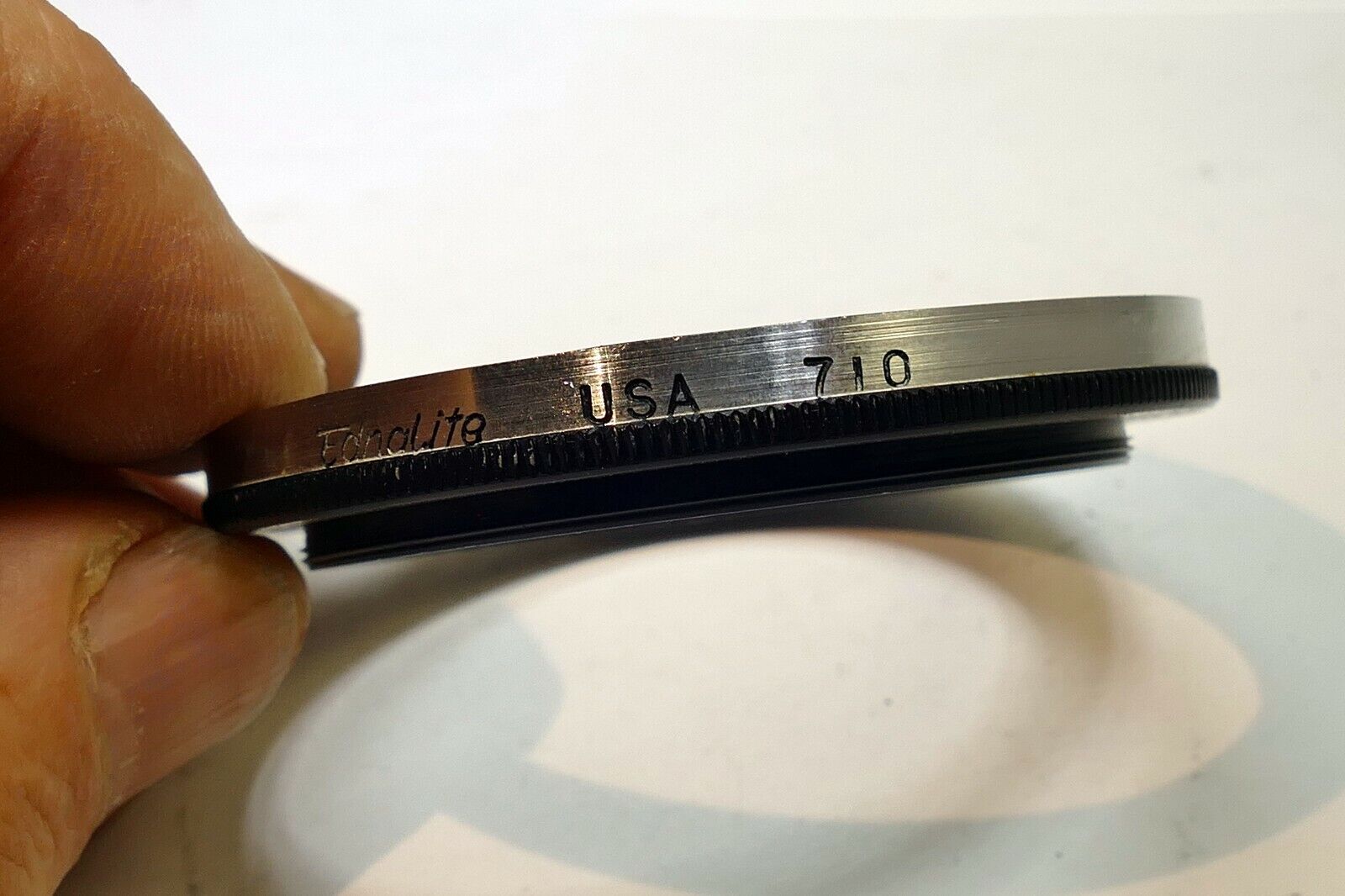 Ednalite 710 series 7 VII lens filter holder adapter Adapter for 49mm thread