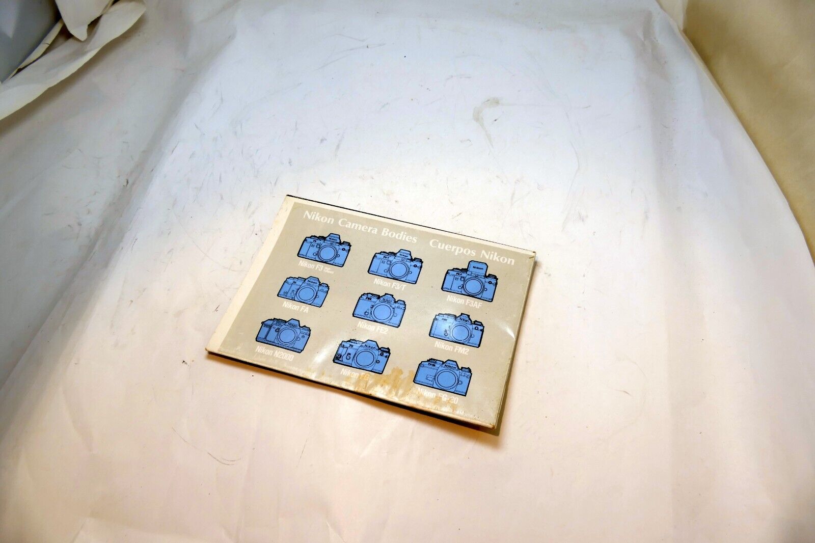 F3AF Camera accessory List Brochure Nikon F3 series HP DE-3 2 DX-1 DA-2 Finder