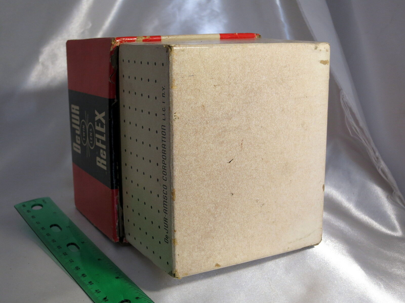 DeJUR Twin Lens Reflex TLR original vintage empty box only - USA 5402006
