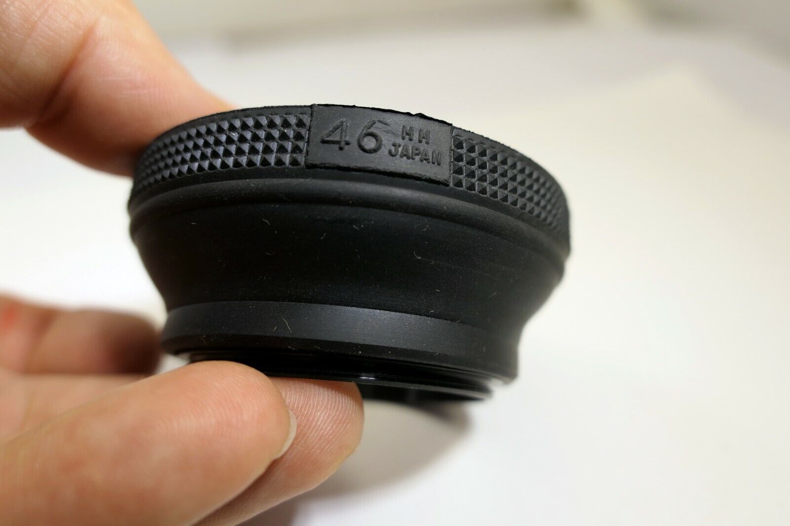 46mm threaded Rubber Lens Hood shade vintage collapsible