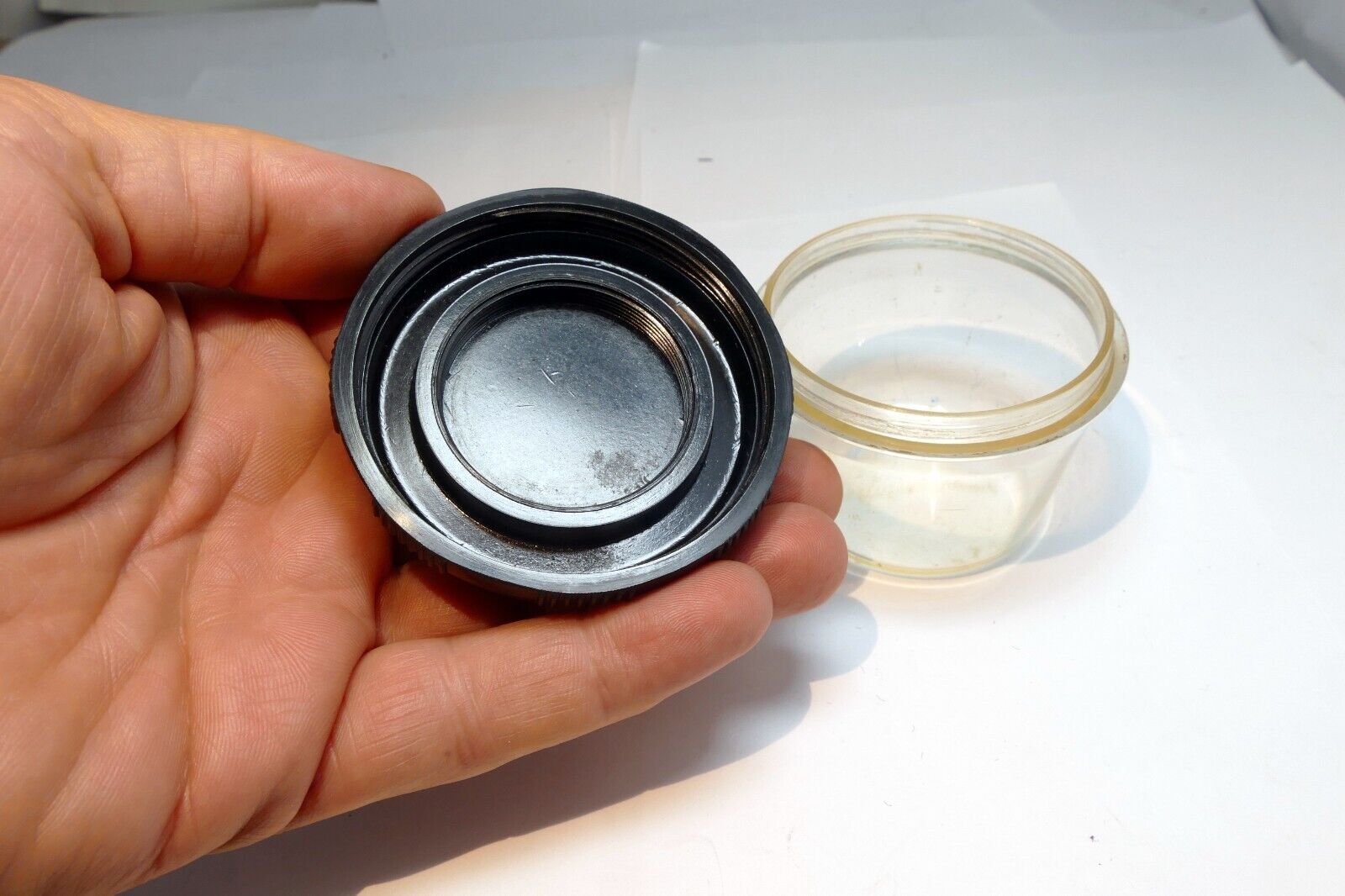 Minolta Hard Bubble Lens case for Minolta CE Rokkor 30mm f/2.8 L39 50mm f2 LTM