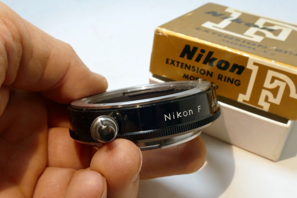 Nikon E2 Macro Extension ring Adapter F mount  - Genuine OEM - MINT