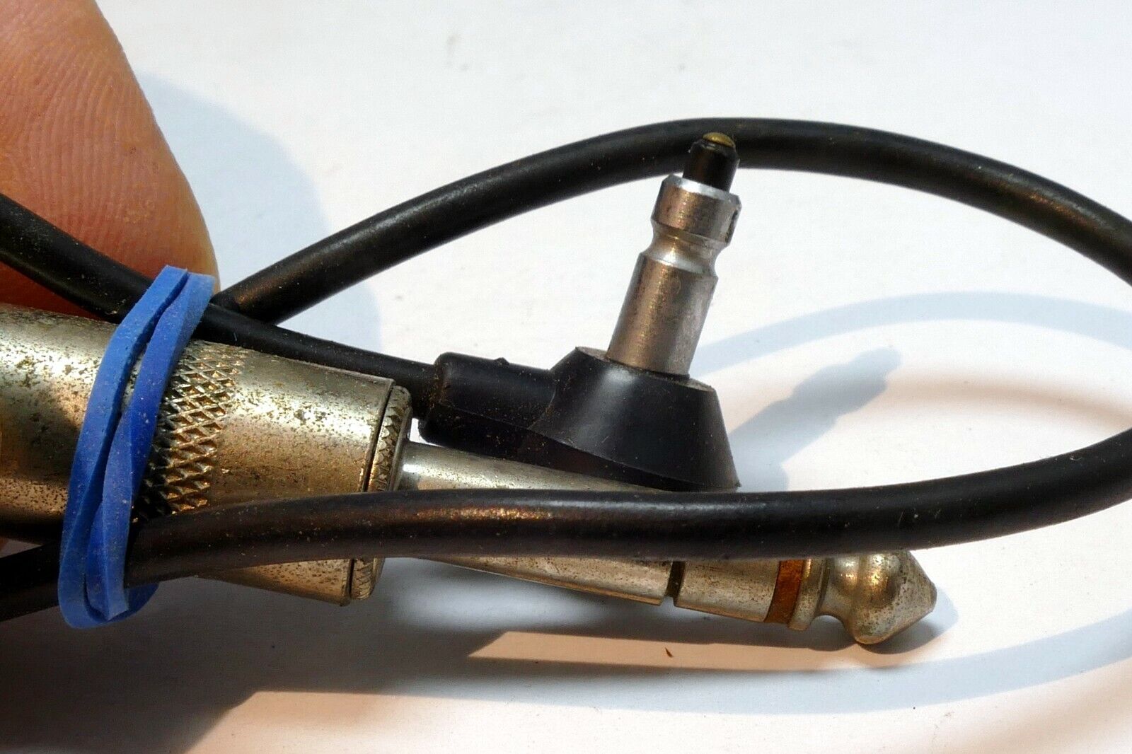 6.35mm to Male Cord  Flash Cable Sync  cable 12" long