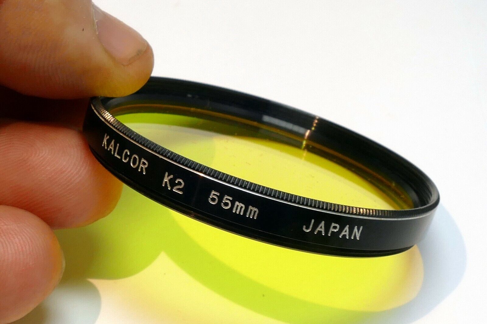 Kalcor 55mm Filter  K2 Yellow  made in Japan