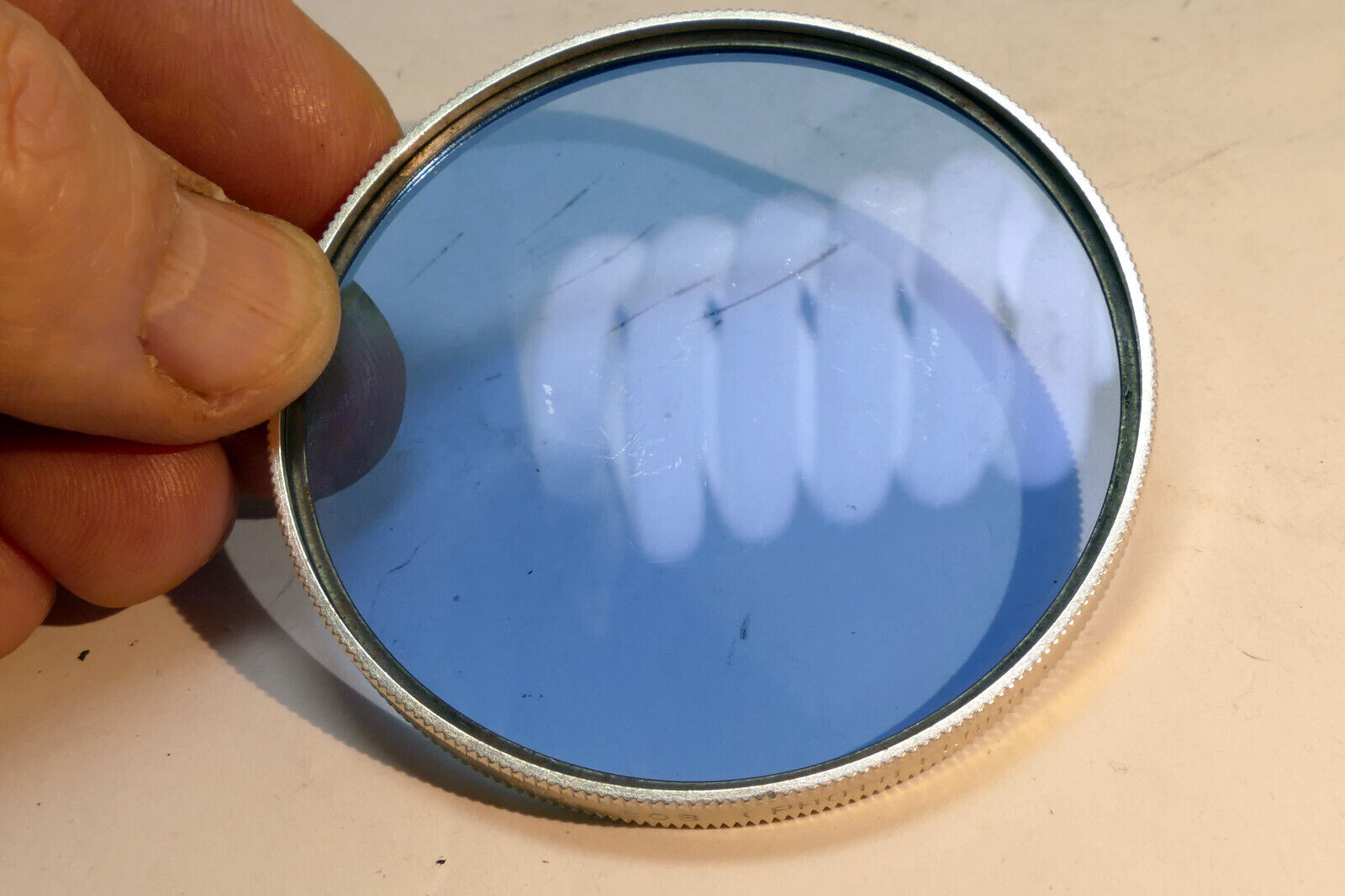 Ednalite 80B Blue  Series 8 VII Photo flood drop in type