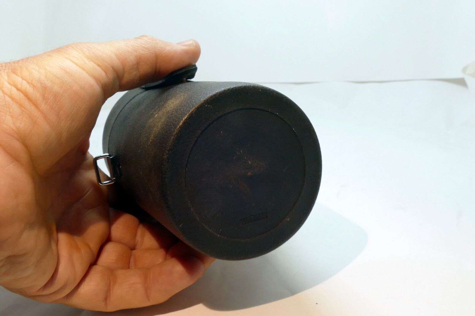 Konica Hexanon 135mm f3.5 AR lens empty Hard case for genuine OEM vintage