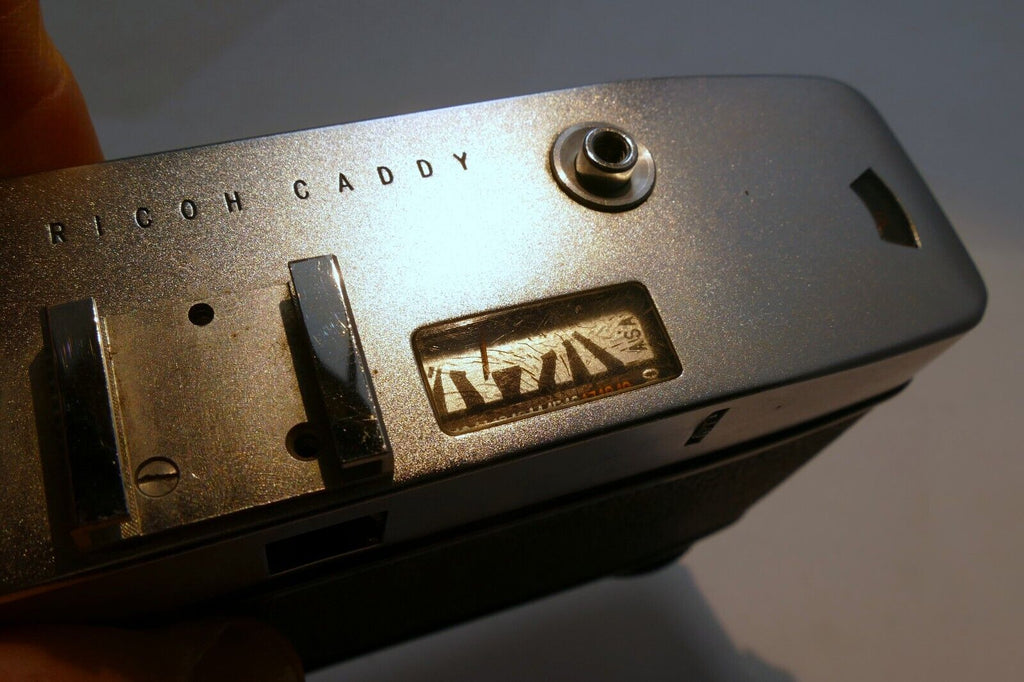Ricoh Caddy Film 35mm half frame Camera w/ 25mm f2.8 lens - AS IS
