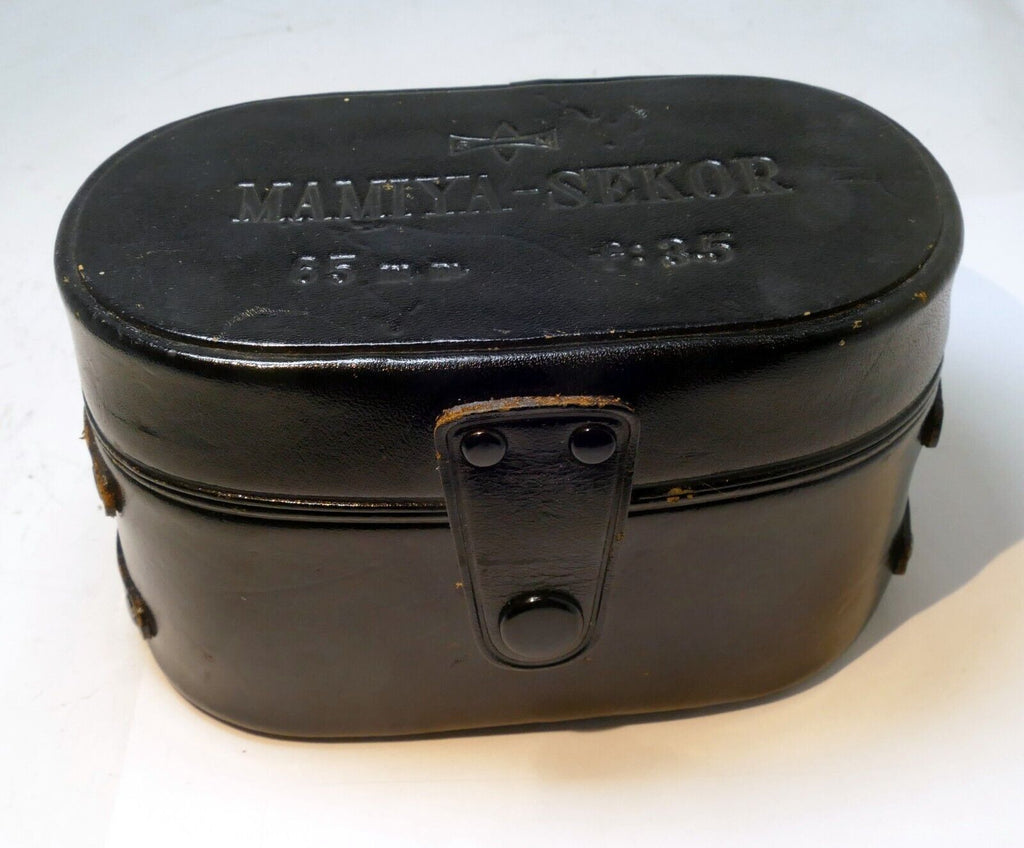 Mamiya Leather case for Sekor 65mm f3.5 TLR hard case (fits 55mm) Lens