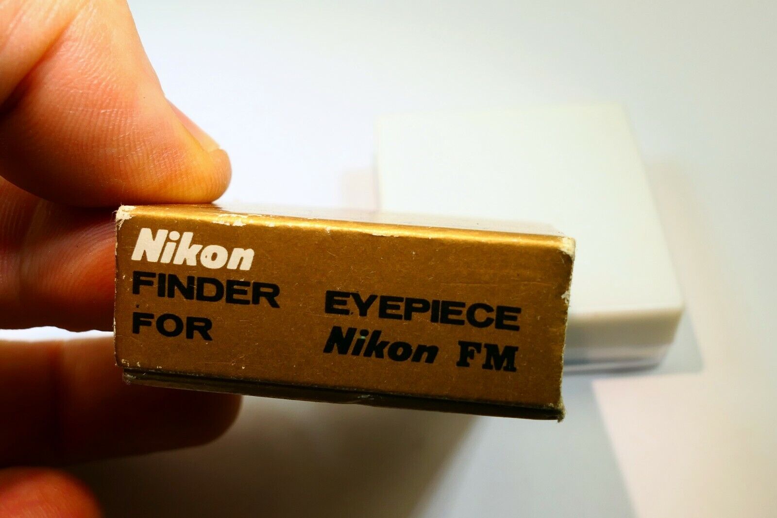 empty box with plastic case for Nikon finder eyepiece FM