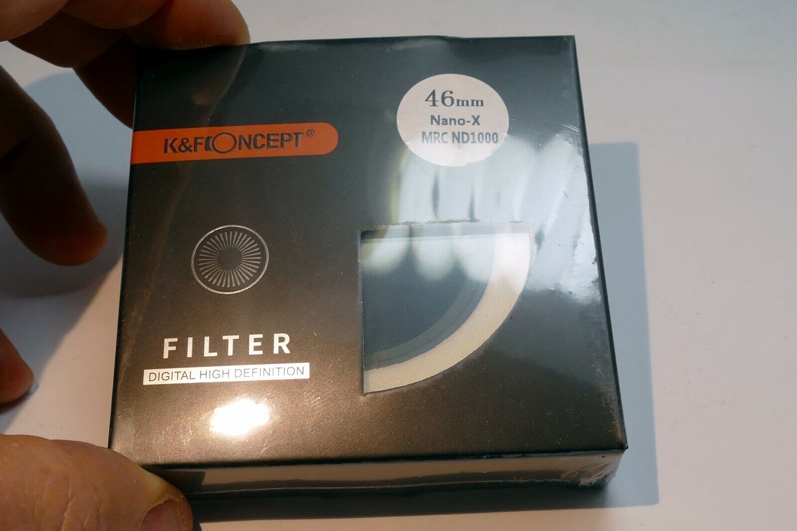 46mm K&F Nano X ND 1000 3.0 10 Stop Neutral Density Lens Filter IR