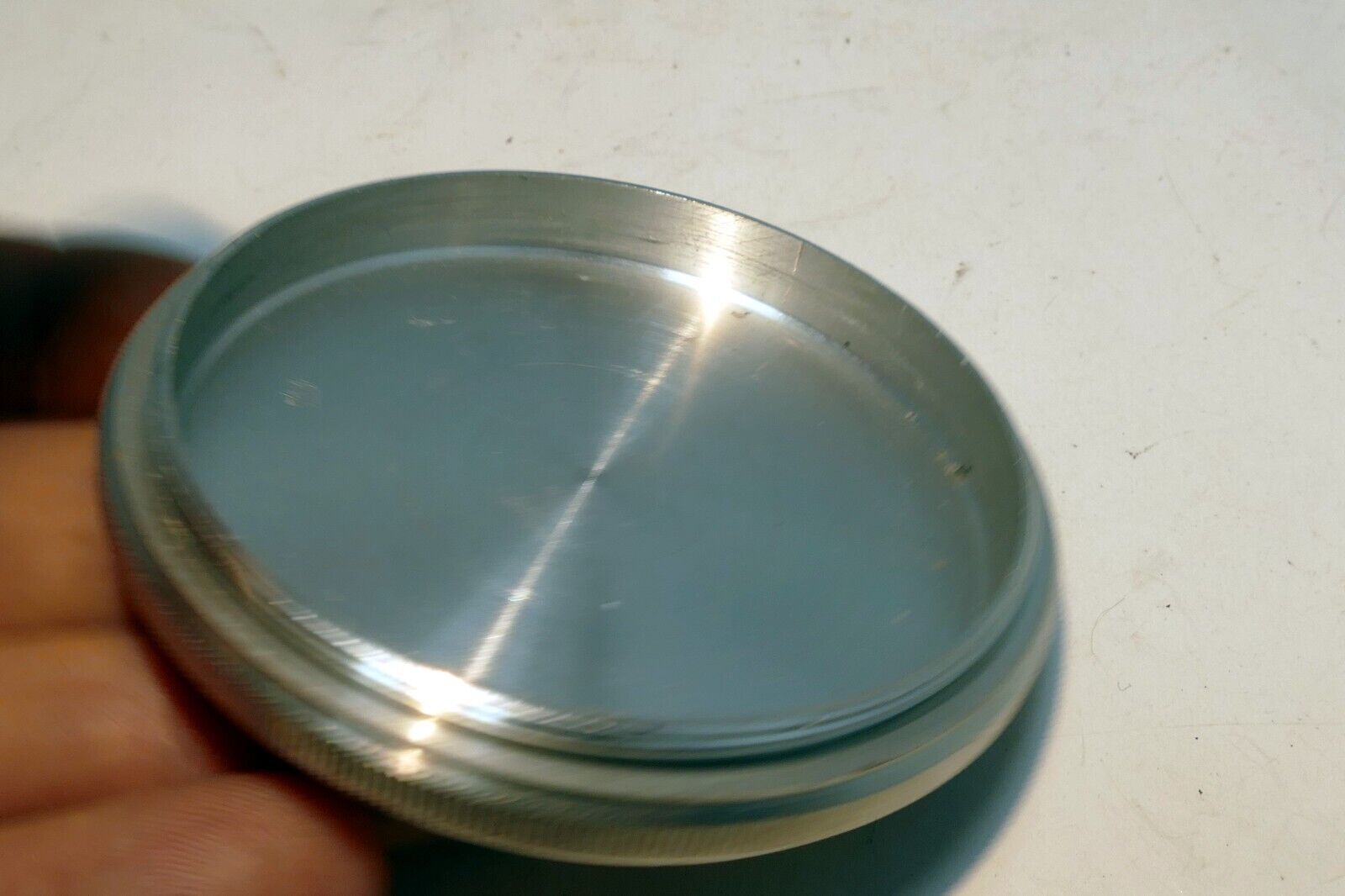 SOM Berthiot 66mm Paris ID Front Lens Cap Metal threaded series 8 VIII