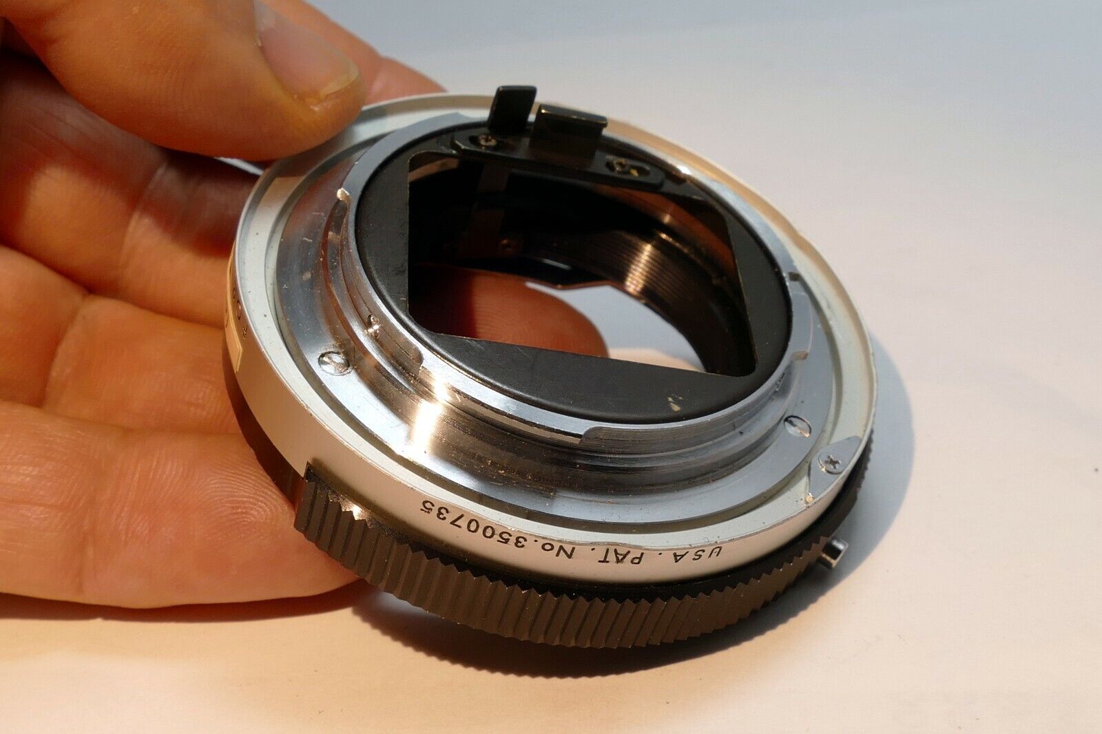 Tamron Adaptall (f3.8) to Konica AR Mount adapter lens ring mount telephoto zoom
