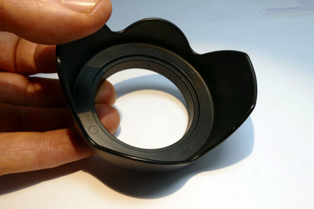 58mm Lens Hood  Shade threaded plastic screw in