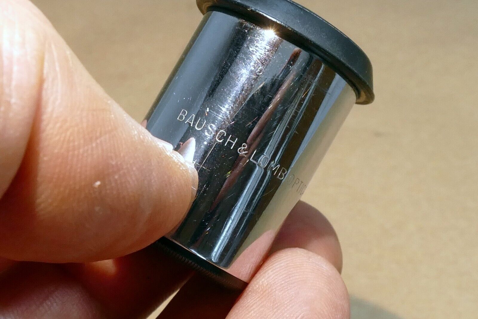 Bausch Lomb 10X Microscope Eyepiece Lens Rochester NY