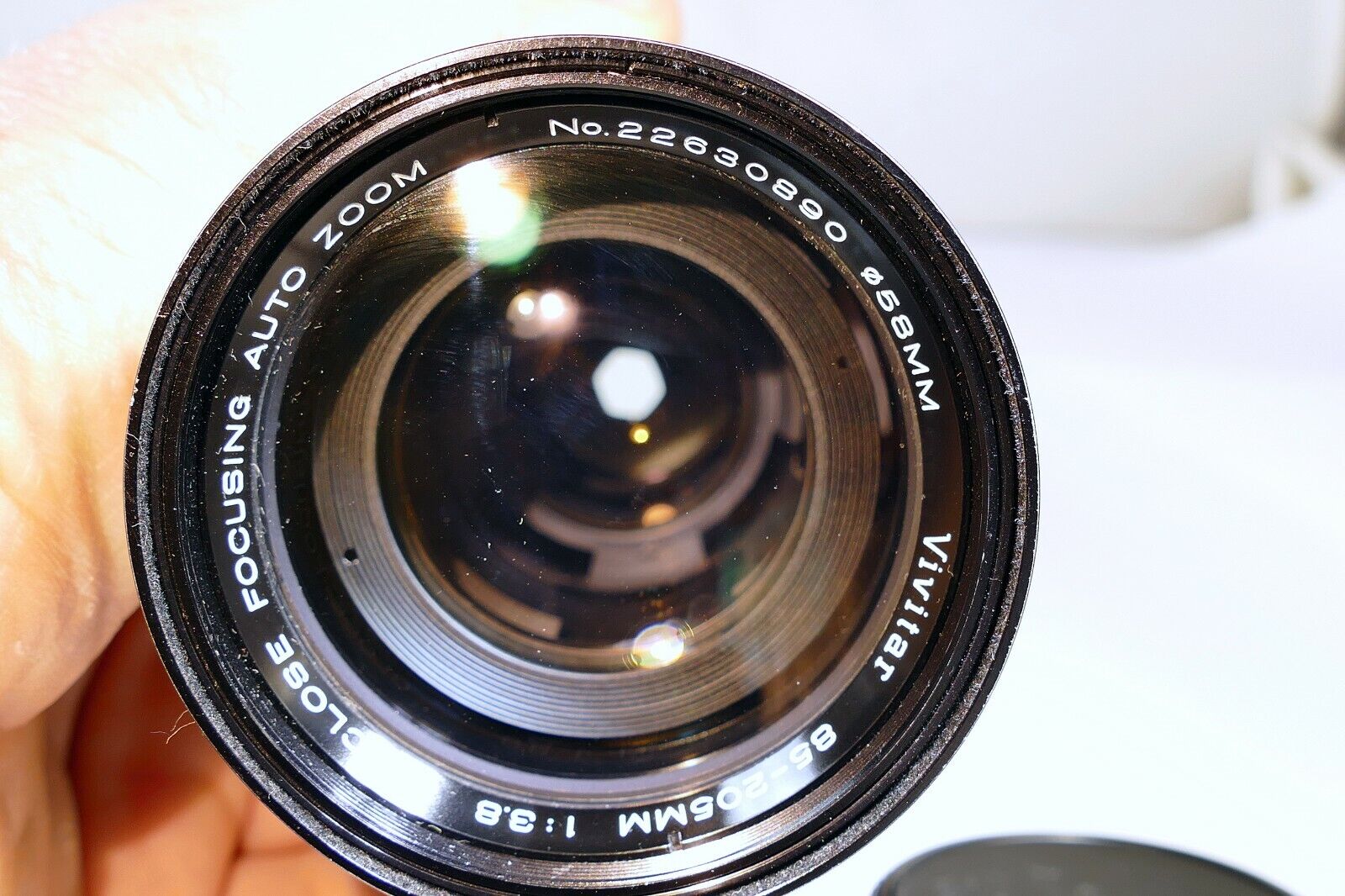Vivitar  85-205mm f3.8 Close Focus Lens  for Nikon Non Ai F