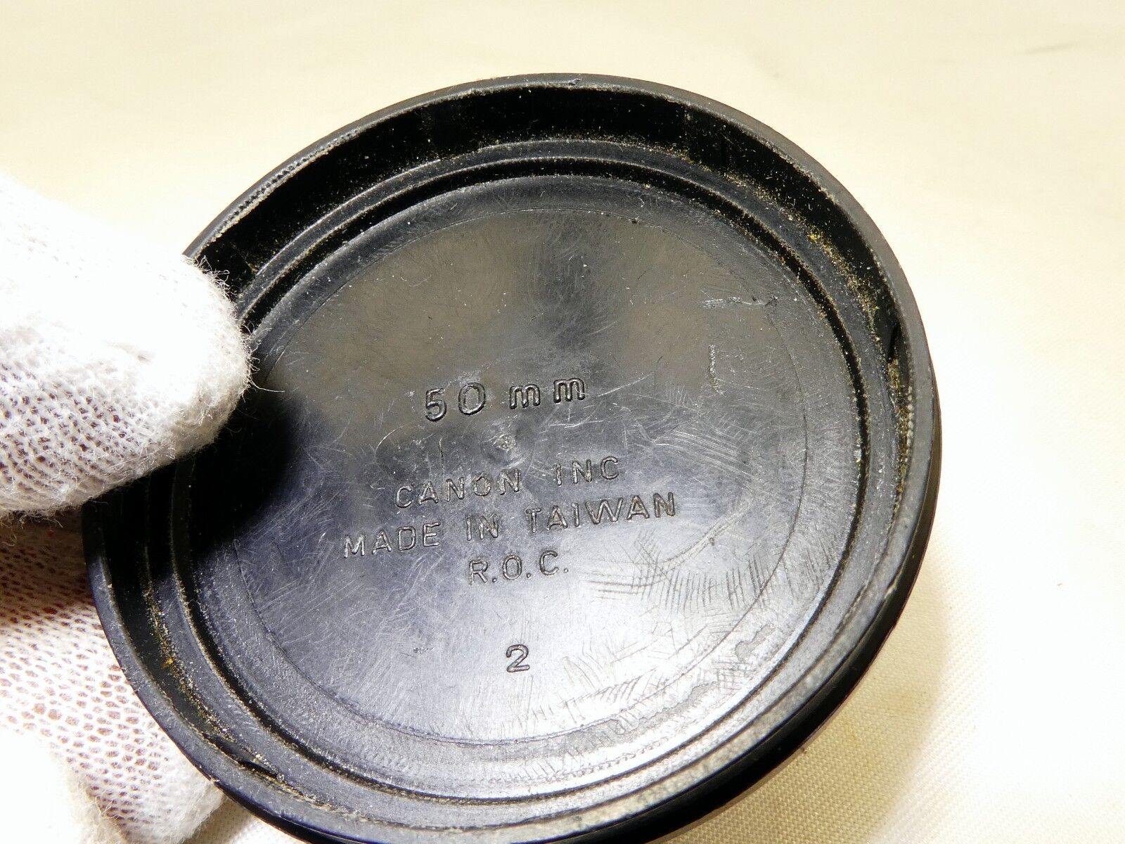 48mm rim Lens Front Cap Canon 50mm ID mm Slip on type OEM Serenar f1.9 85mm