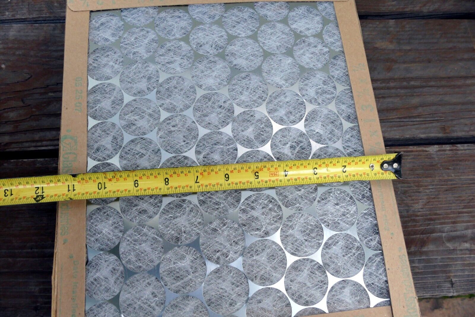 Glassfloss Industries 11 3/4 X 13 1/2 X 1/2"  MERV 13 Air Filter